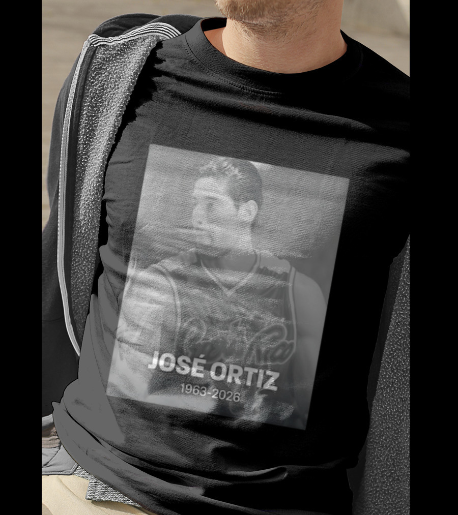 José Ortiz Puerto Rico Basketball 1963 2026 T-Shirt