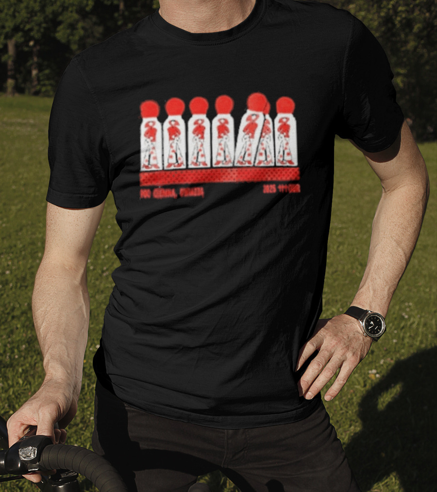 Taco Hemingway 2026 Tour Dates Polska Czerwony Piłka T-Shirt