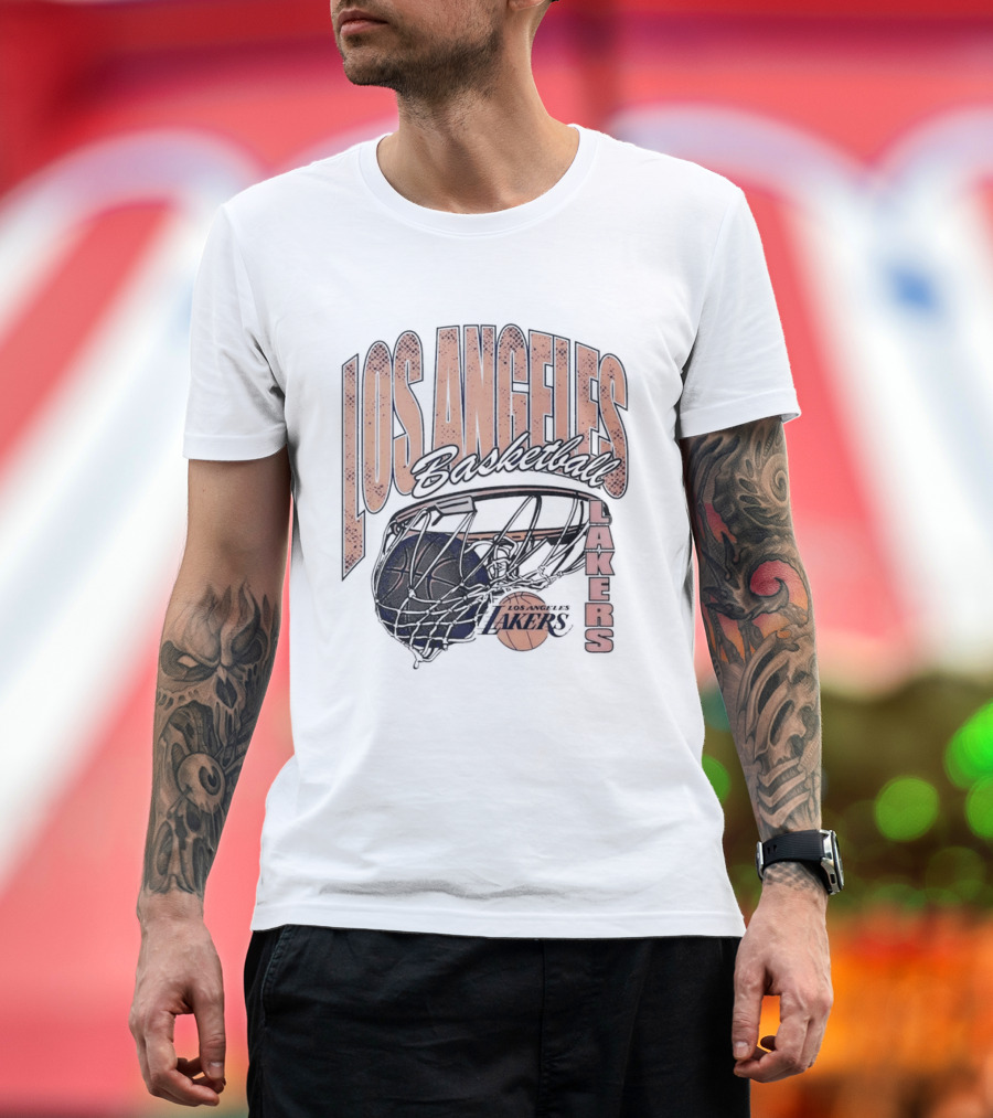 Los Angeles Lakers Basketball Swish T-Shirt