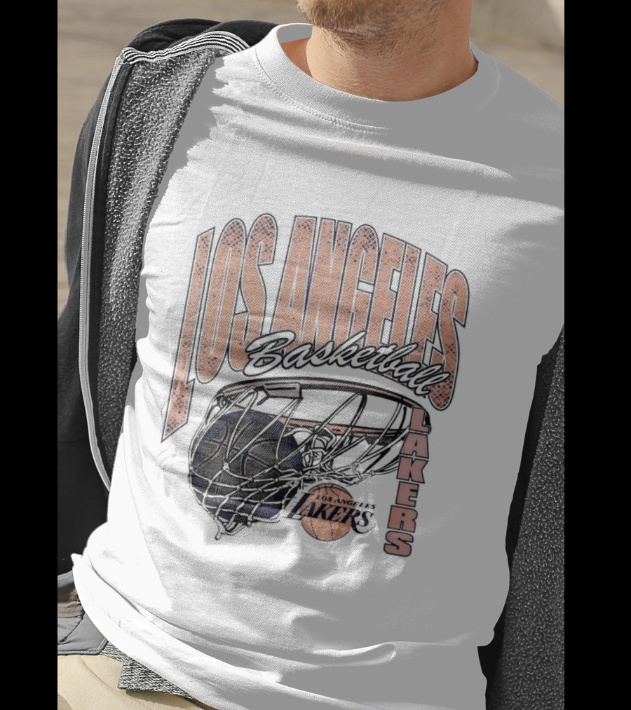 Los Angeles Lakers Basketball Swish T-Shirt