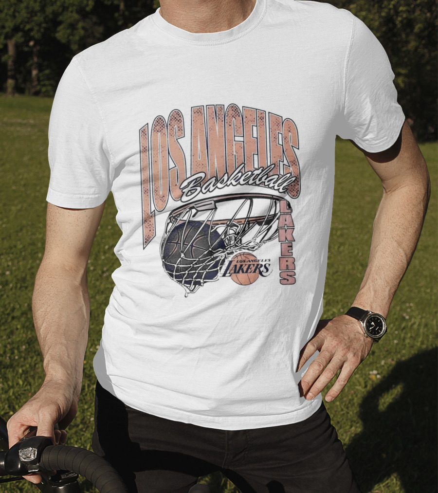 Los Angeles Lakers Basketball Swish T-Shirt