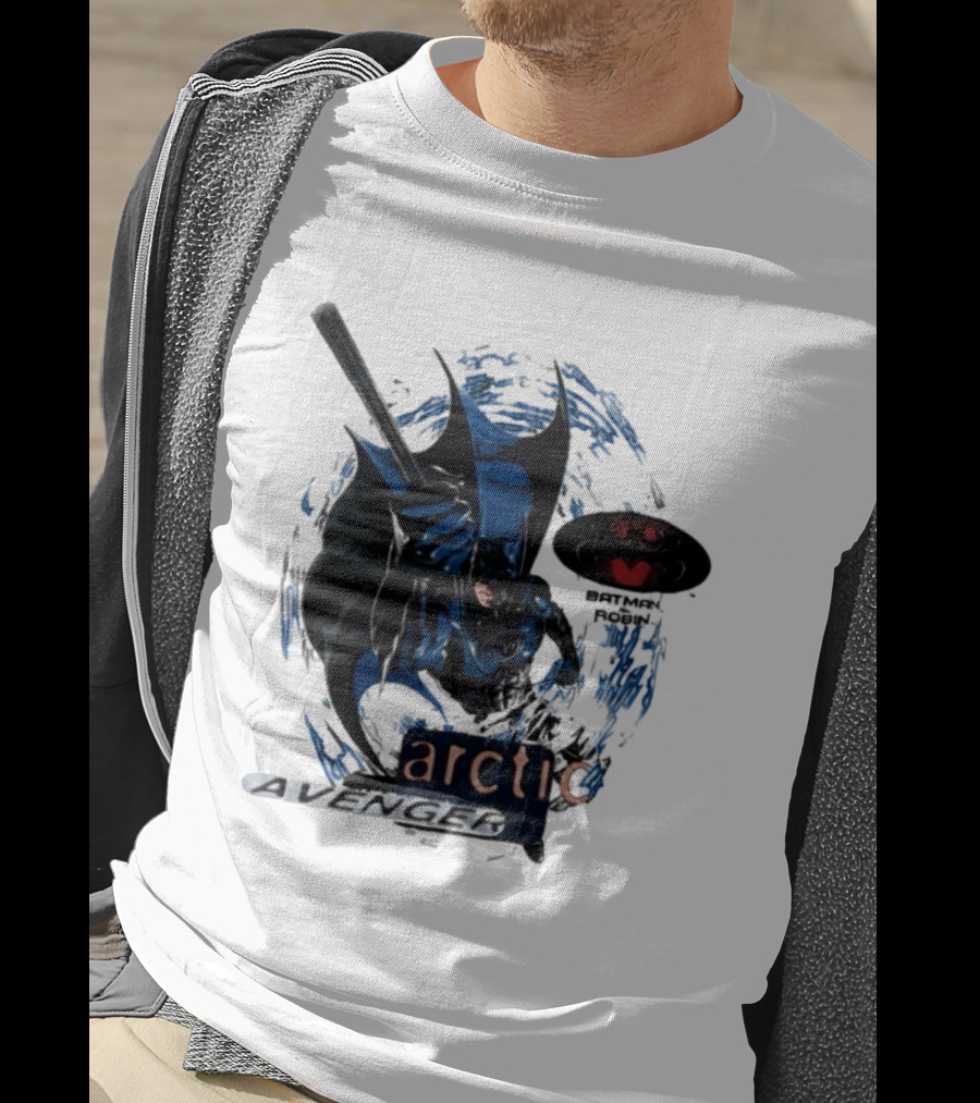 Batman Arctic Avenger Adventure With Robin T-Shirt