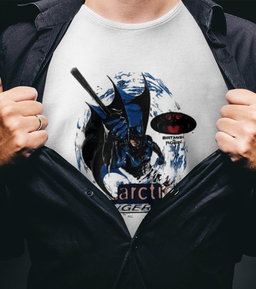 Batman Arctic Avenger Adventure With Robin T-Shirt