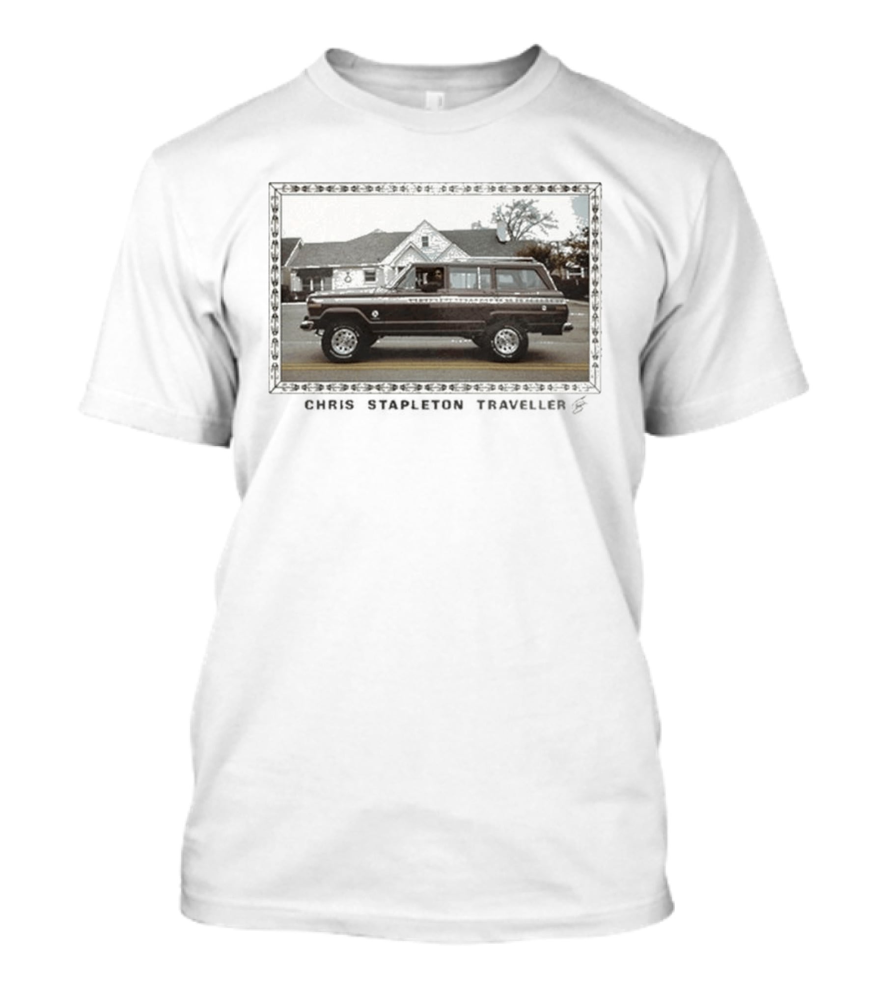 Chris Stapleton Traveller Jeep Vintage Photo T-Shirt