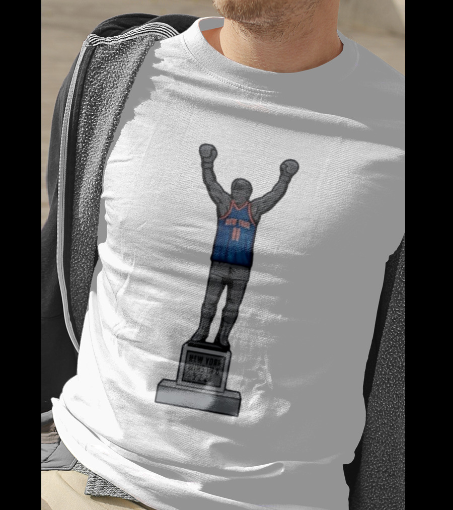Jalen Brunson 11 New York Wins In 6 5 2 24 Bobblehead Knicks T-Shirt