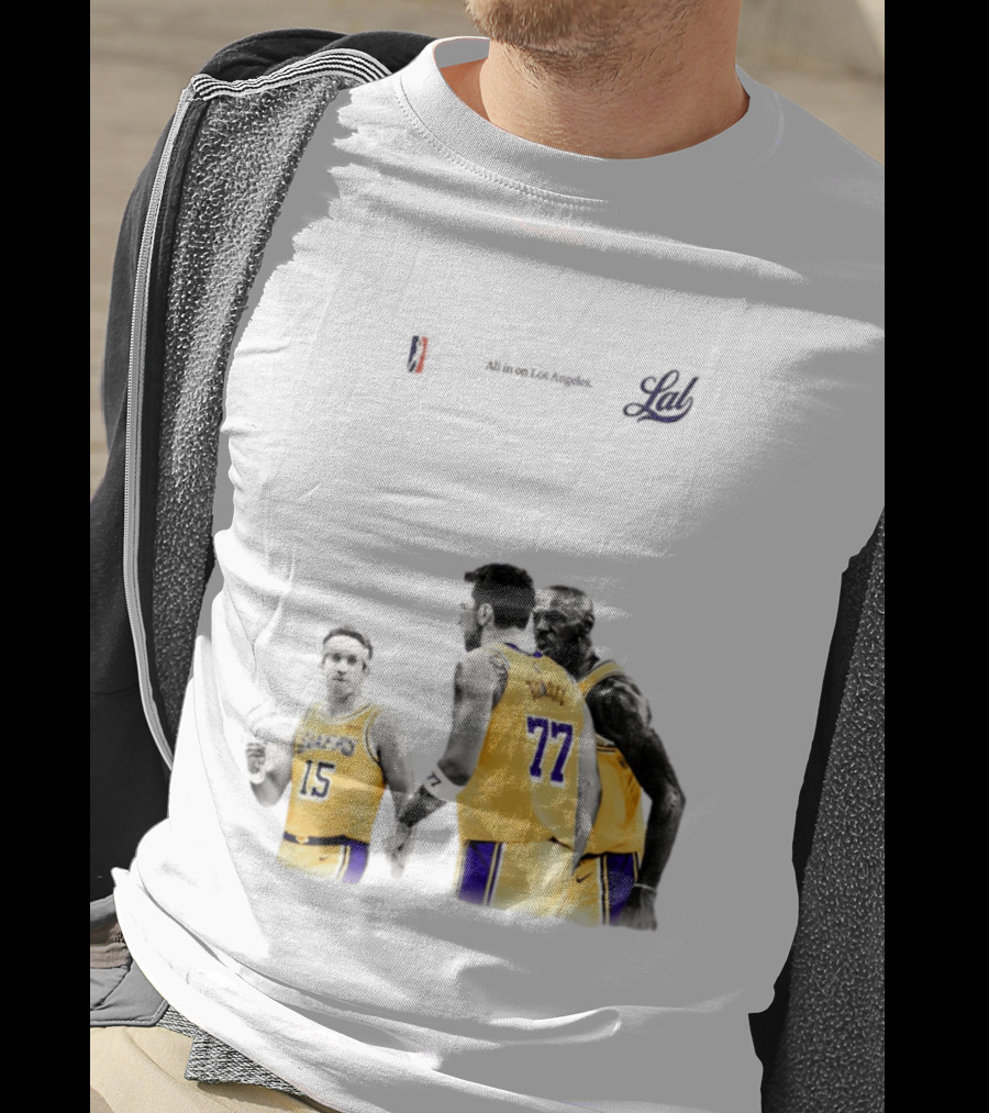 LeBron James Austin Reaves Luka Doncic Lakers Ring Season 2026 Los Angeles NBA Championship Dream Team T-Shirt