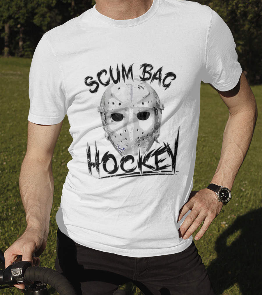 Philadelphia Flyers Scum Bag Hockey Mask Identity T-Shirt