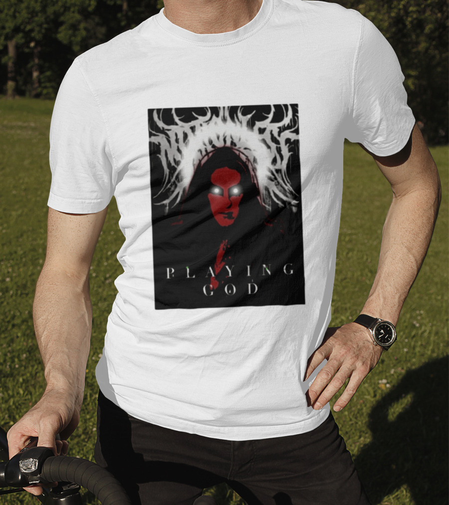 Notshiva Playing God Gothic Dark T-Shirt