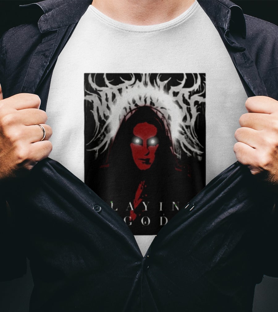 Notshiva Playing God Gothic Dark T-Shirt