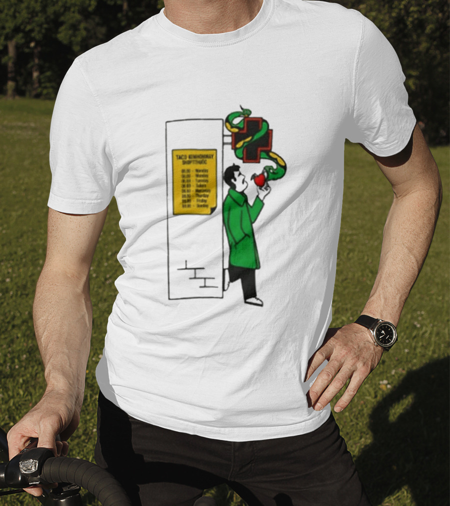 Taco Hemingway Tour 2026 Snake Grafik Wegowa Szef Smoove Baron Friday T-Shirt