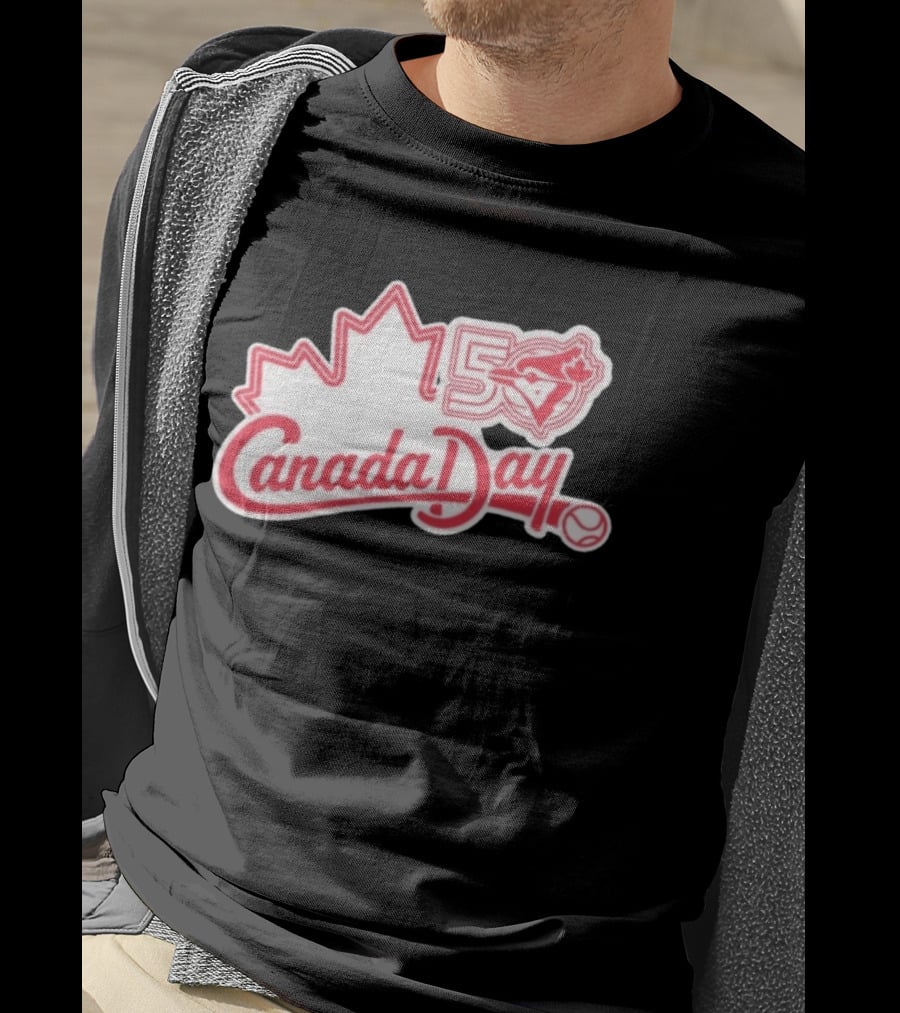 Toronto Blue Jays 50th Anniversary Canada Day 2026 Celebration T-Shirt