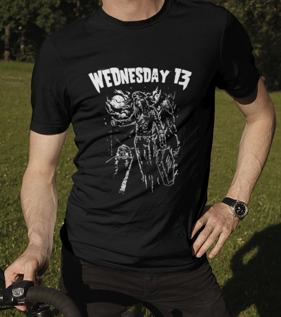 Wednesday 13 The Hitcher Creepy Roadside Horror T-Shirt