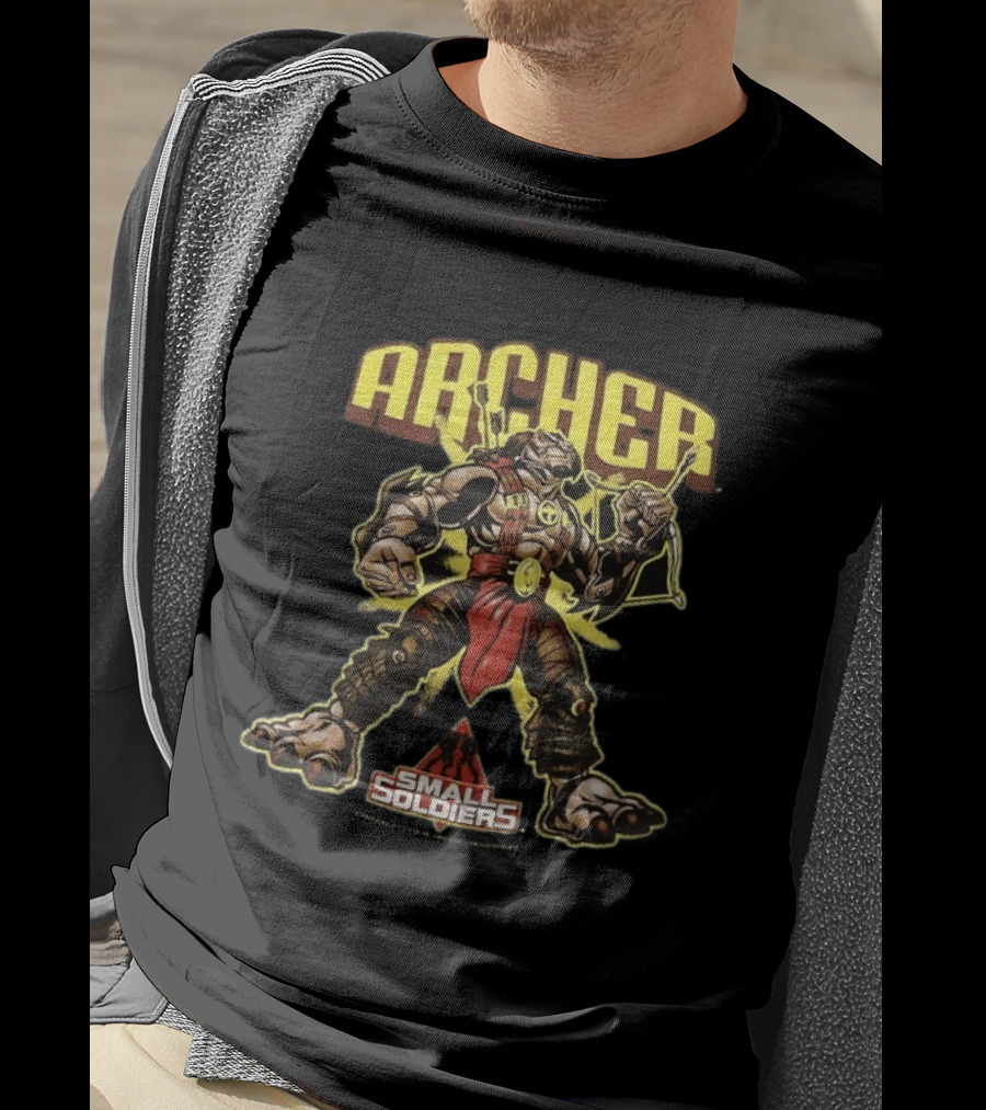 Archer Action Figure Featuring Small Soldiers Movie T-Shirt