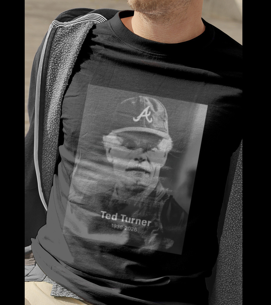 Atlanta Braves Ted Turner 1938 2026 T-Shirt