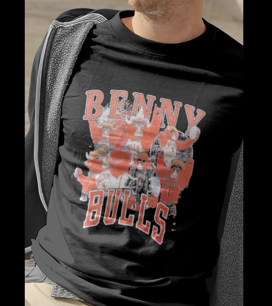 Benny Chicago Bulls Stadium Essentials Youth Crossroads Bulls T-Shirt