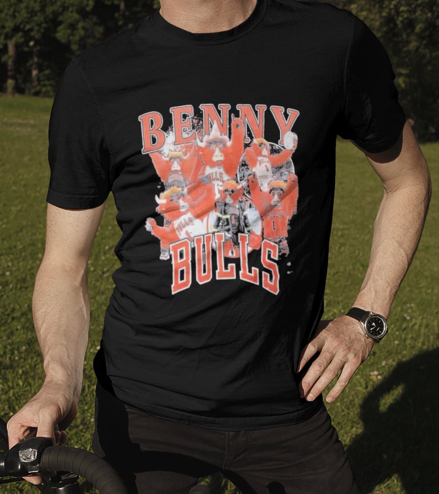 Benny Chicago Bulls Stadium Essentials Youth Crossroads Bulls T-Shirt