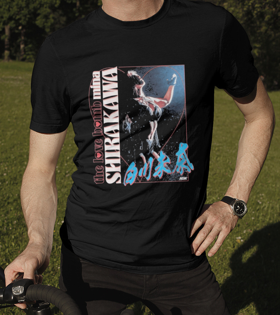 Mina Shirakawa The Love Bomb AEW Shirakawa T-Shirt