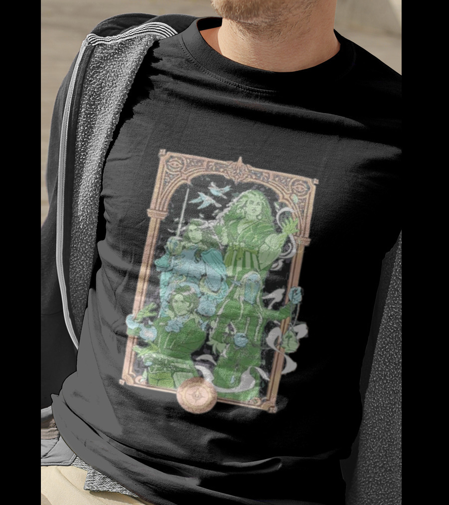 Critical Role Heroes Of Araman Seekers Tabletop Adventure Characters T-Shirt