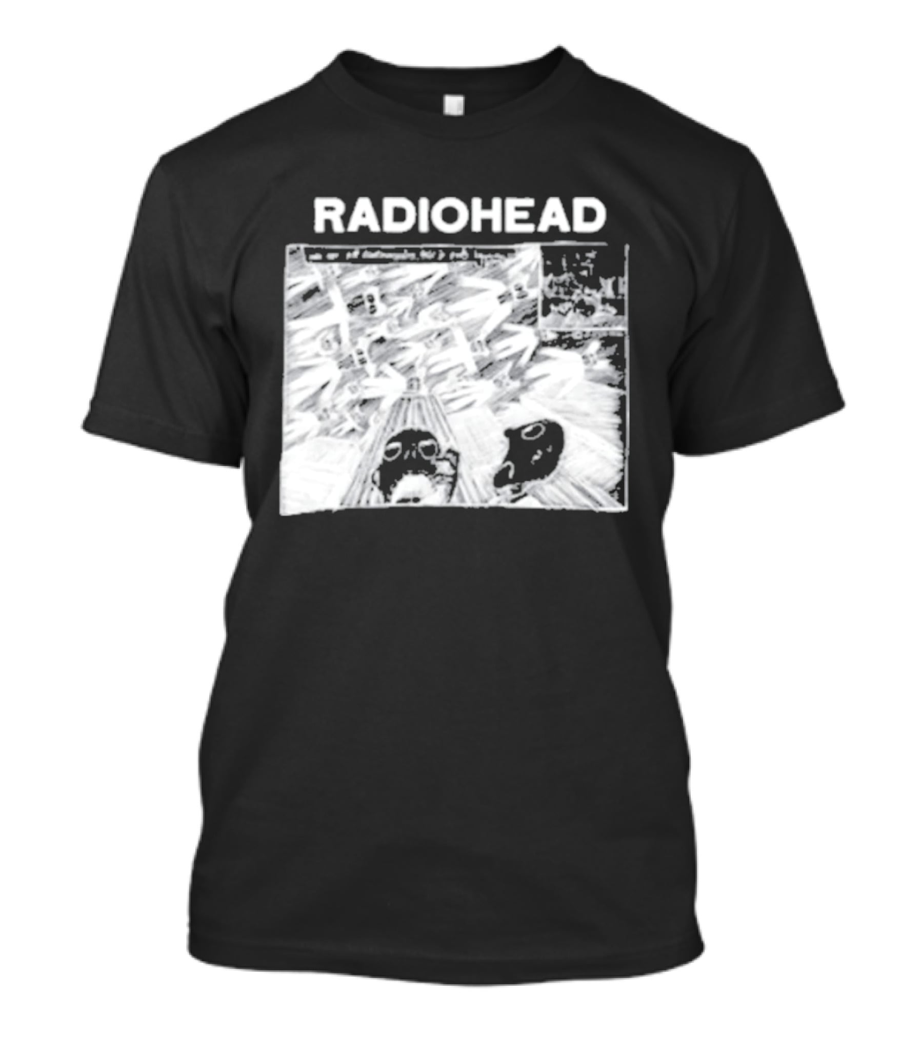 Radiohead Motion Picture House Black T-Shirt