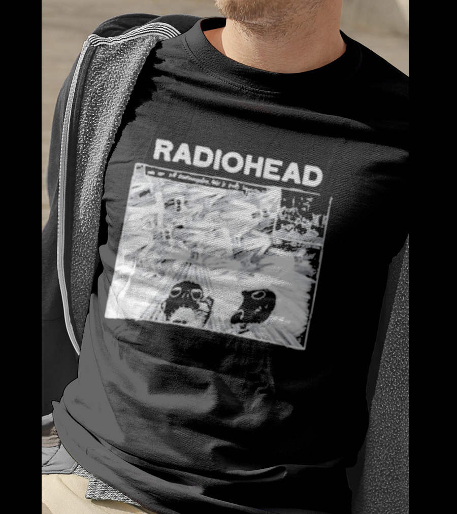 Radiohead Motion Picture House Black T-Shirt