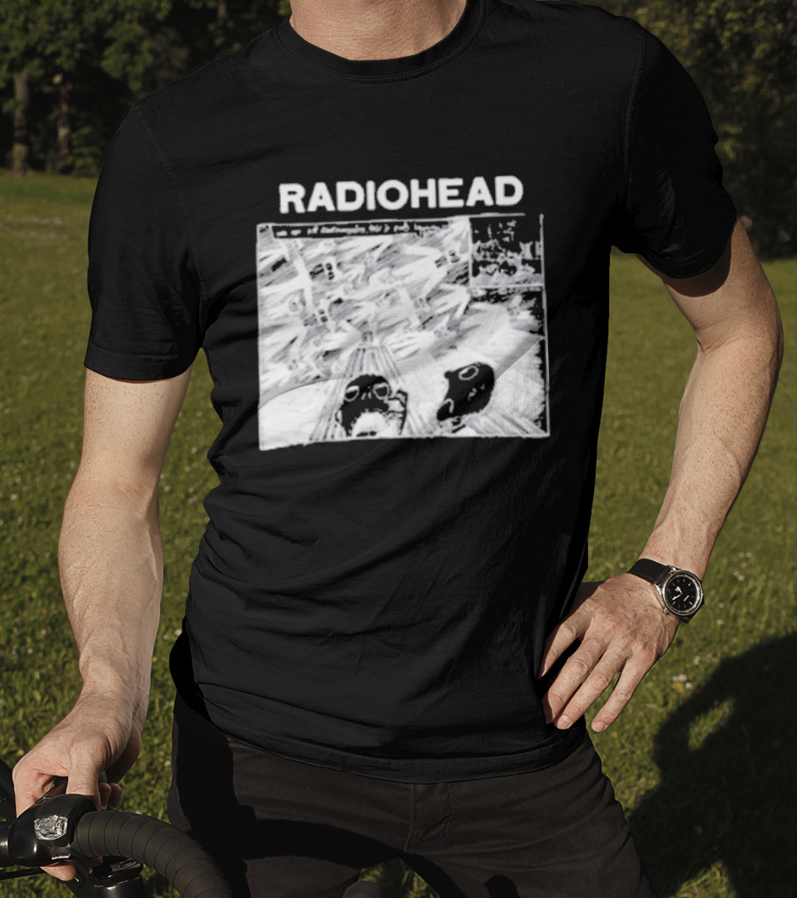 Radiohead Motion Picture House Black T-Shirt