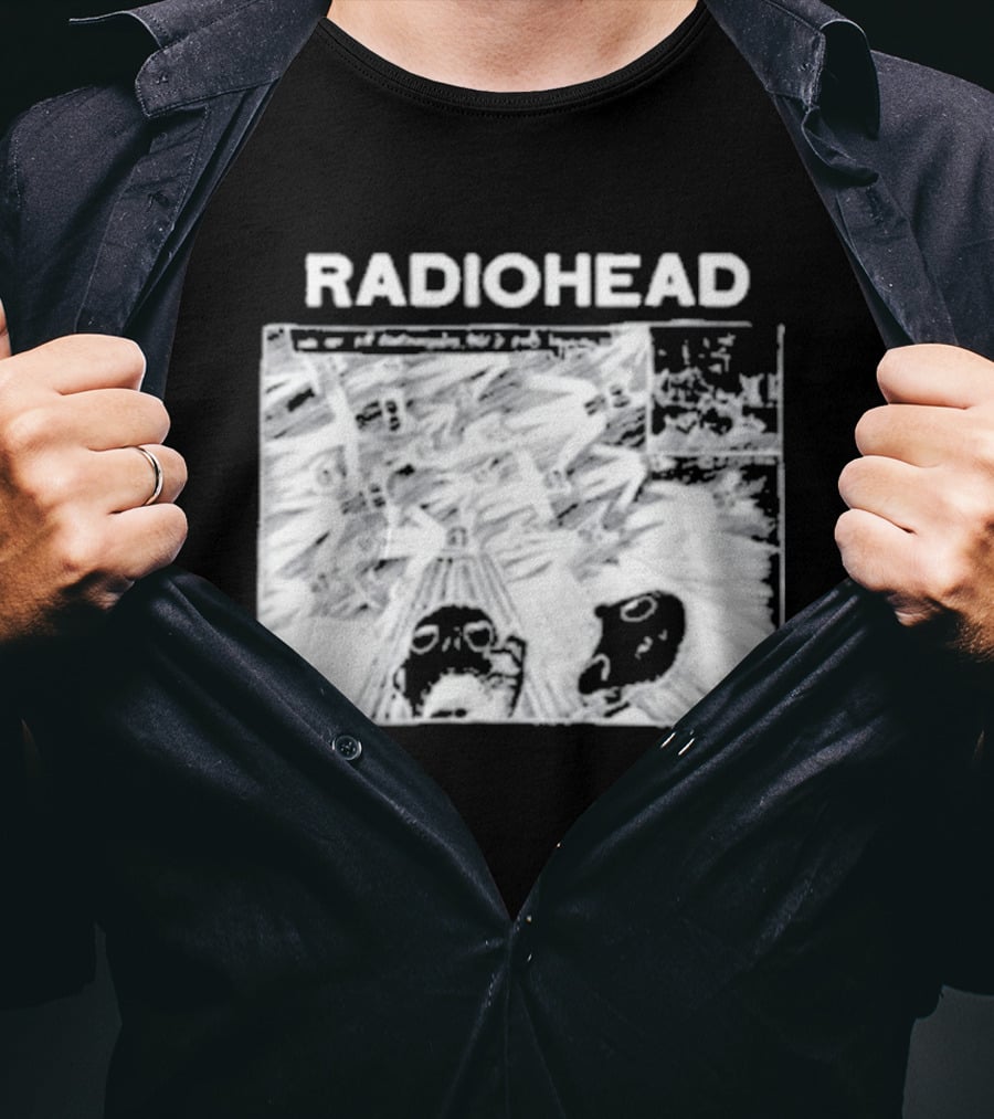 Radiohead Motion Picture House Black T-Shirt