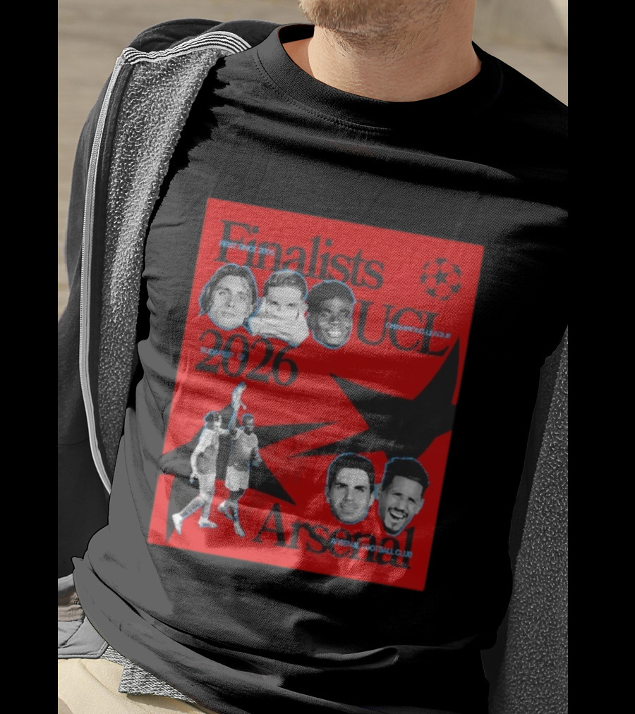 Finalists UCL 2026 Arsenal Champions League First Since 2006 Budapest T-Shirt