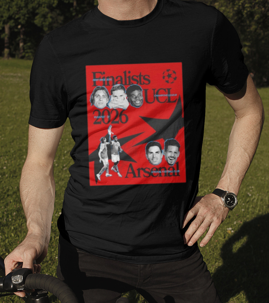 Finalists UCL 2026 Arsenal Champions League First Since 2006 Budapest T-Shirt