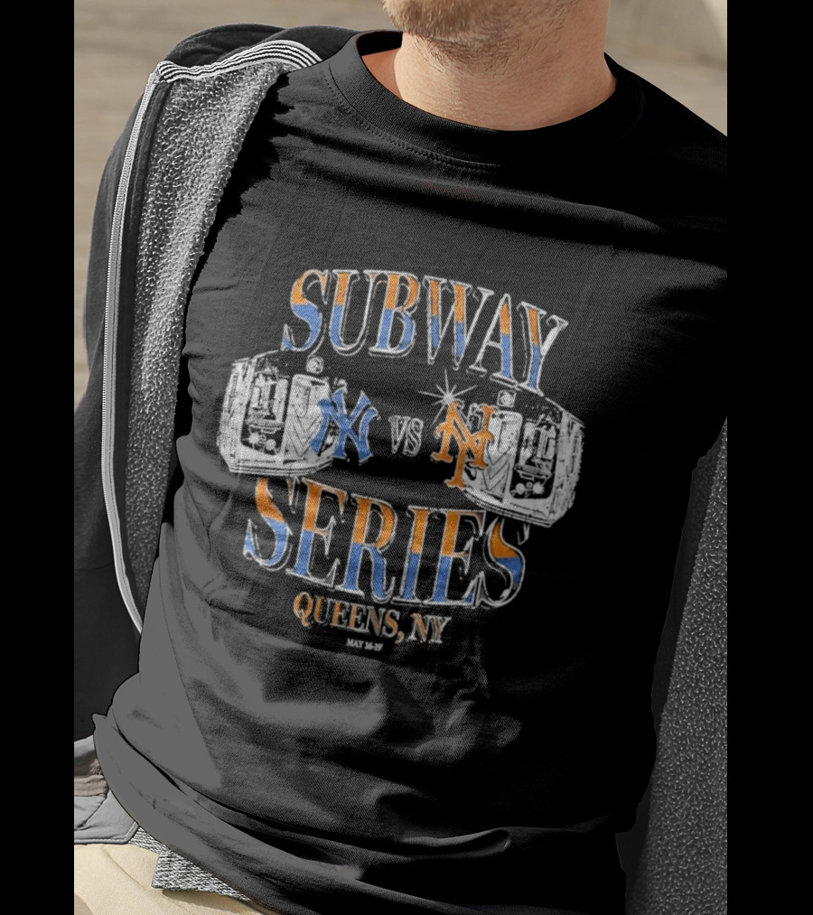 New York Yankees Vs New York Mets 2026 Subway Series Queens NY Giveaway 00 T-Shirt