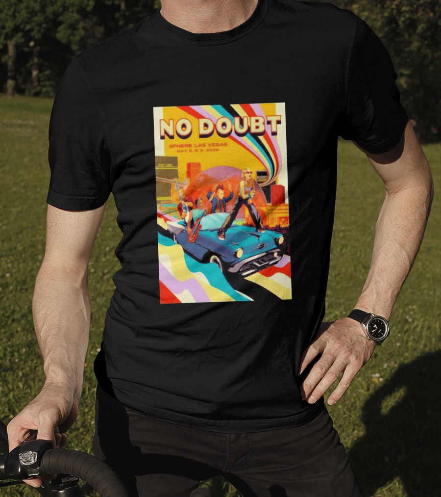 No Doubt Sphere Las Vegas May 6 9 2026 Vintage Road Trip Concert T-Shirt
