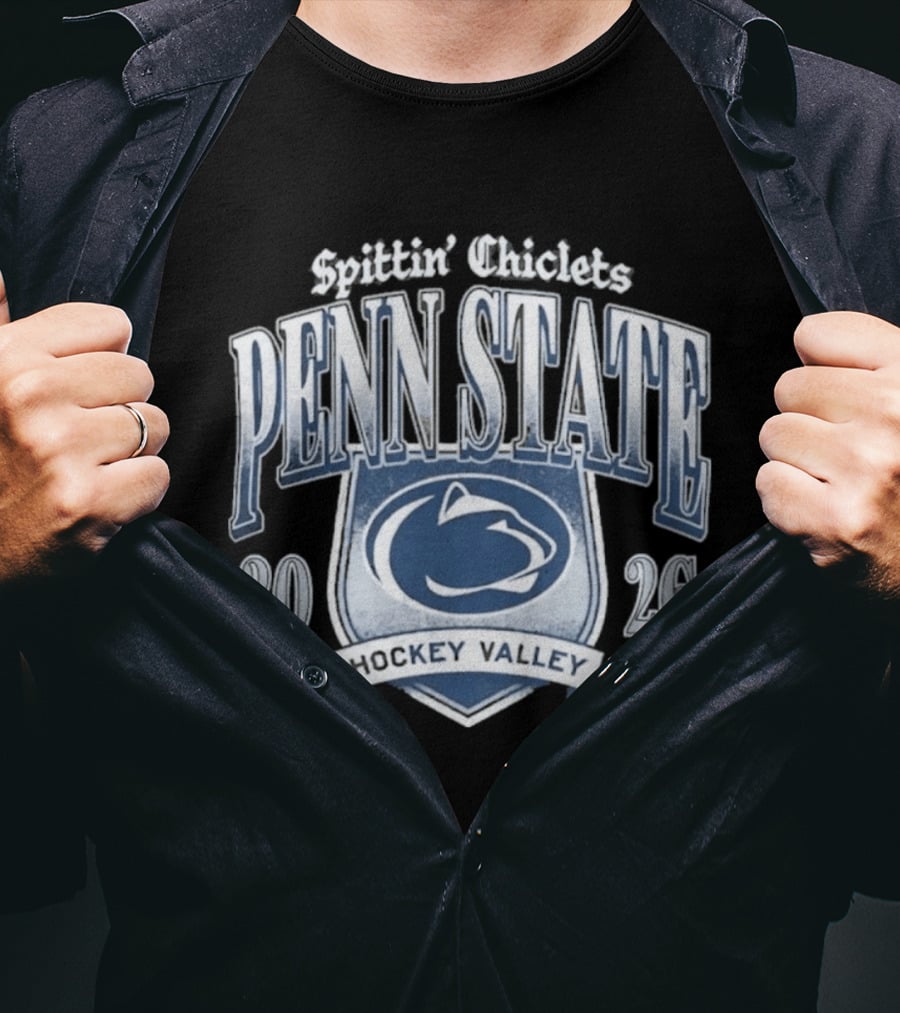 Penn State Spittin Chiclets Hockey 2026 T-Shirt