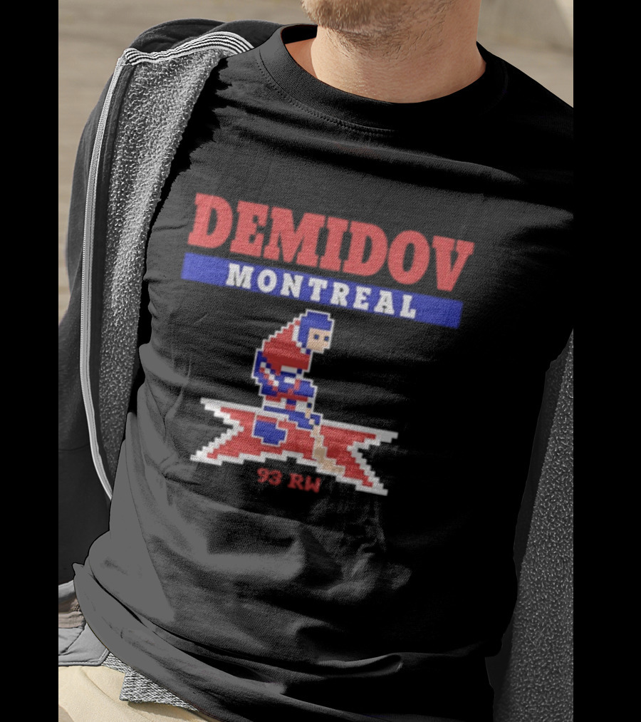Ivan Demidov Montreal Canadiens 93 RW Hockey NHL T-Shirt