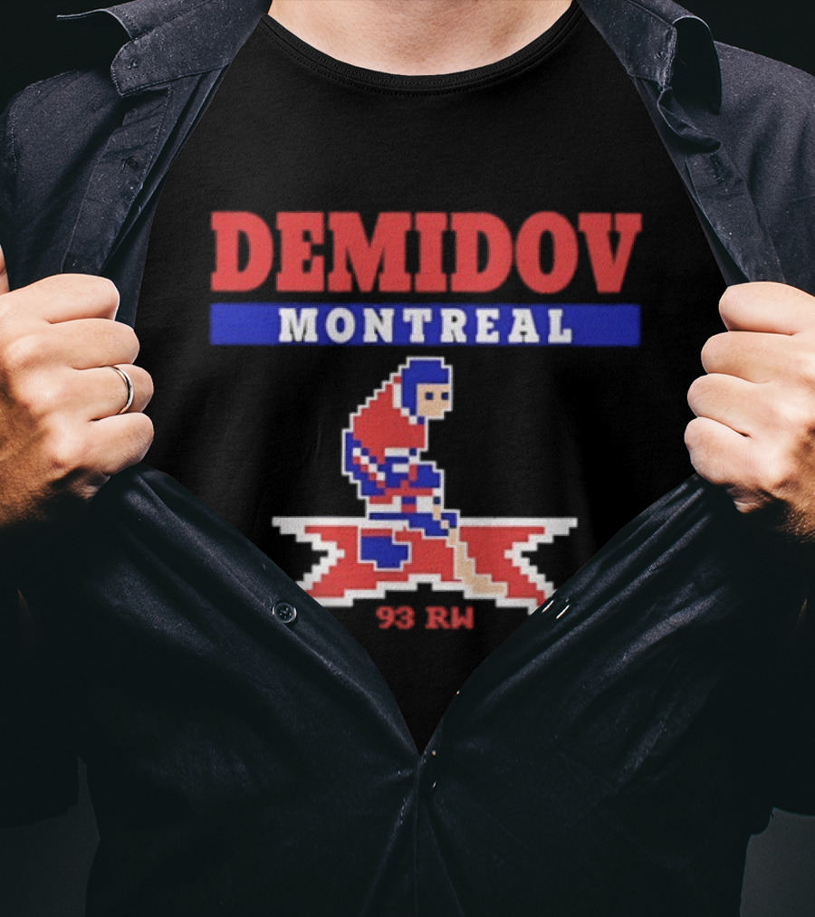 Ivan Demidov Montreal Canadiens 93 RW Hockey NHL T-Shirt