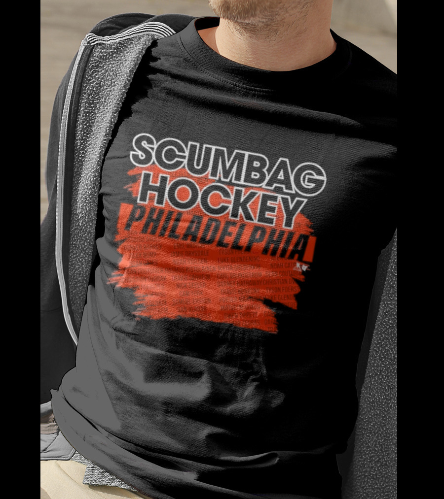 Scumbag Hockey Philadelphia T-Shirt