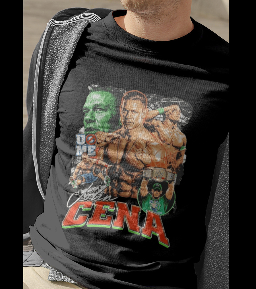John Cena UCME Champion Multicolor T-Shirt
