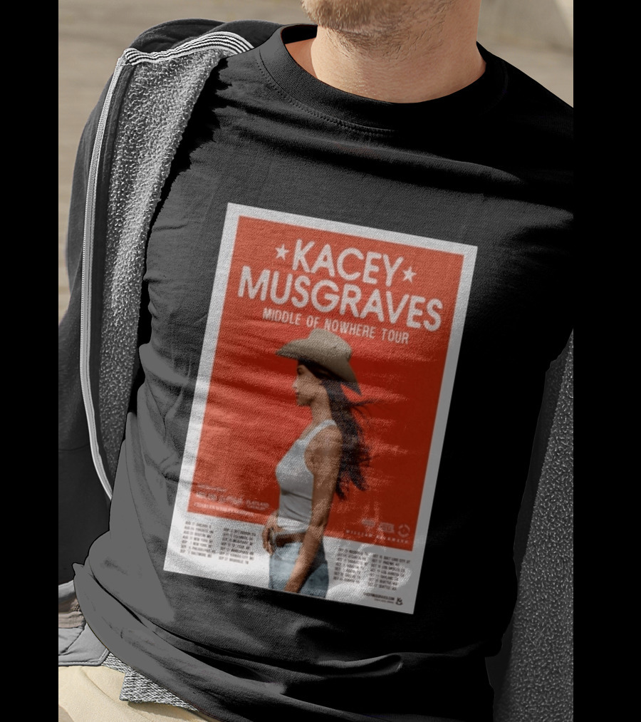 Kacey Musgraves Middle Of Nowhere Tour 2026 Concert Country Music Event T-Shirt