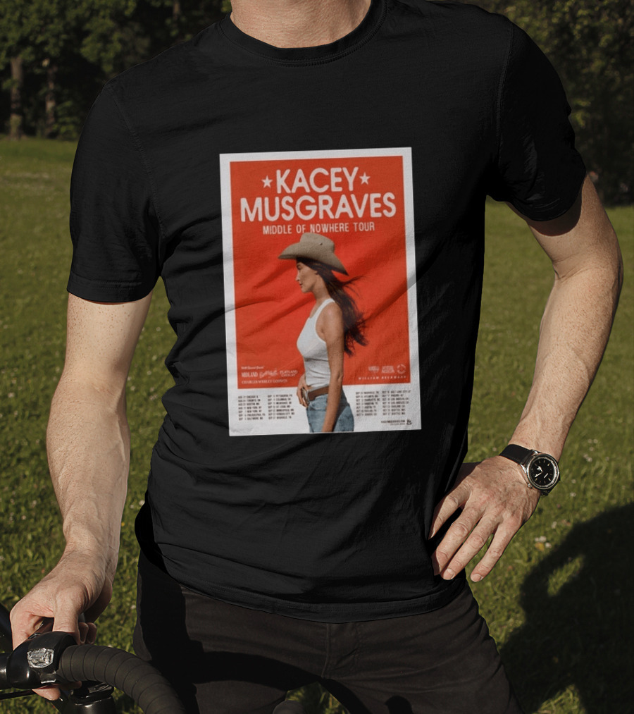 Kacey Musgraves Middle Of Nowhere Tour 2026 Concert Country Music Event T-Shirt
