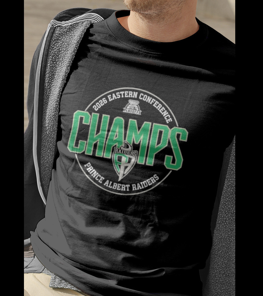 2026 Eastern Conference Champs Prince Albert Raiders T-Shirt