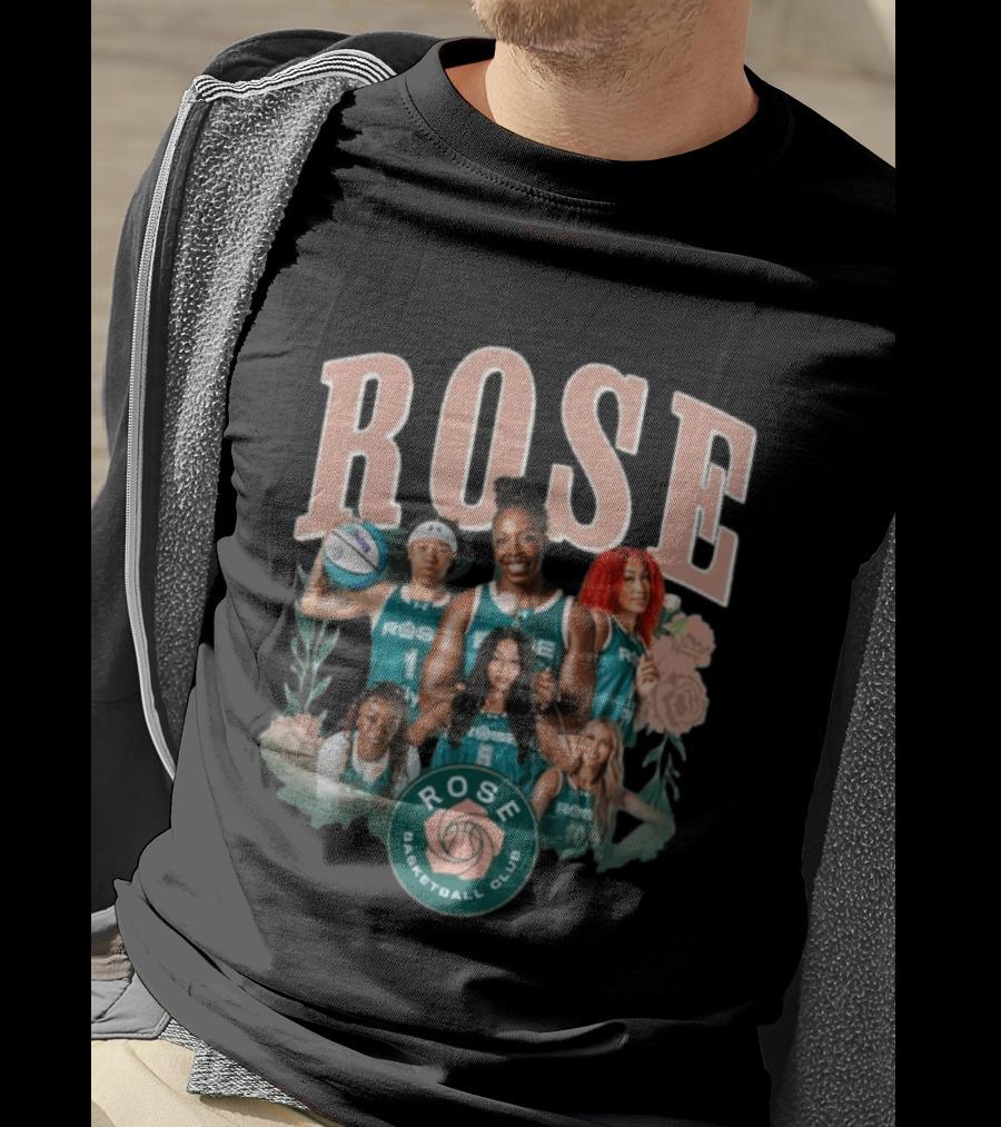 Rose Basketball Club Team Players Champions T-Shirt