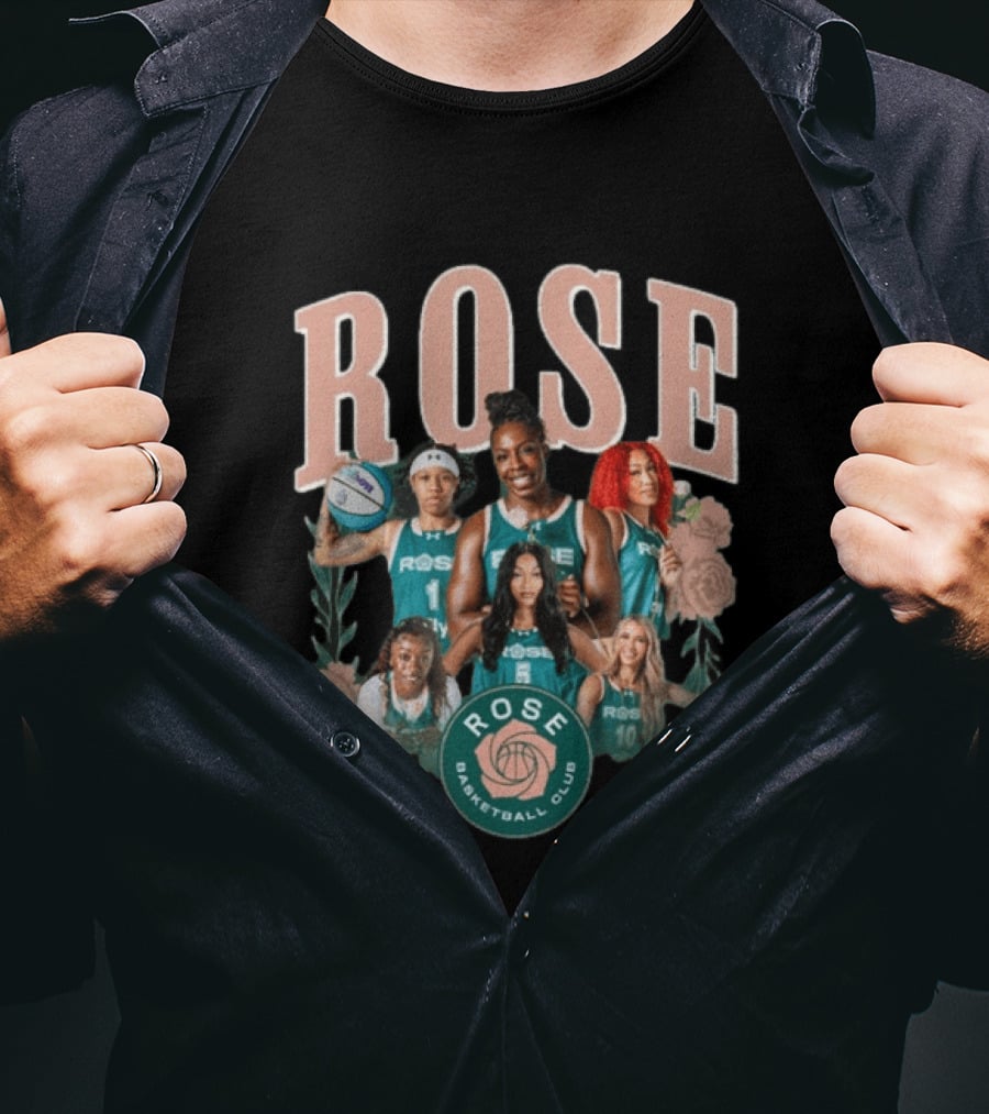 Rose Basketball Club Team Players Champions T-Shirt