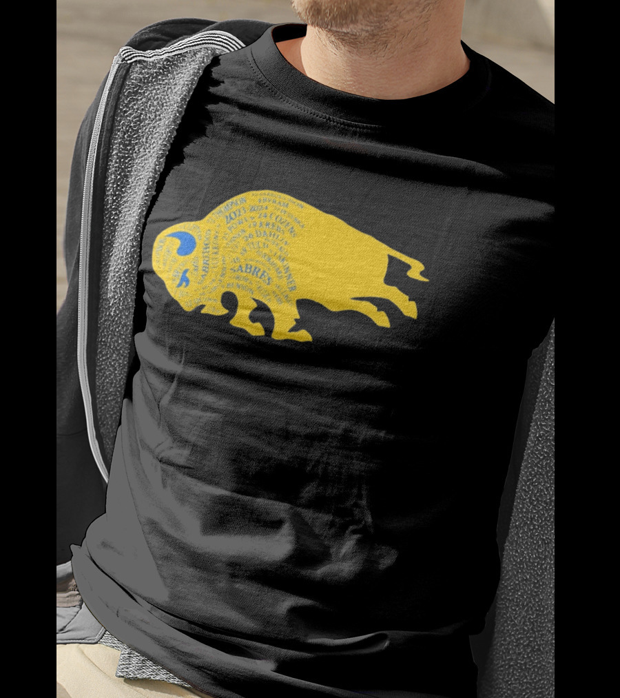 Buffalo Sabres Tage Thompson Rasmus Dahlin Alex Tuch Hockey 2023 Team Players T-Shirt