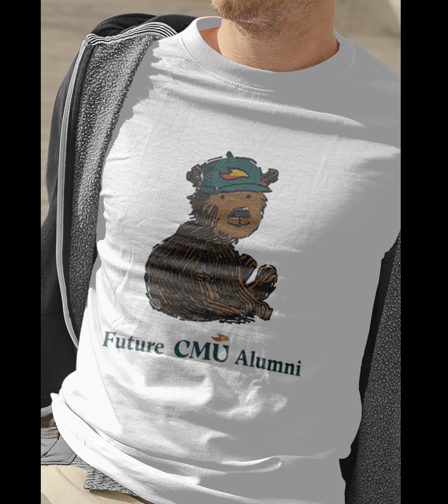 Bear Future CMU Alumni With Cap T-Shirt
