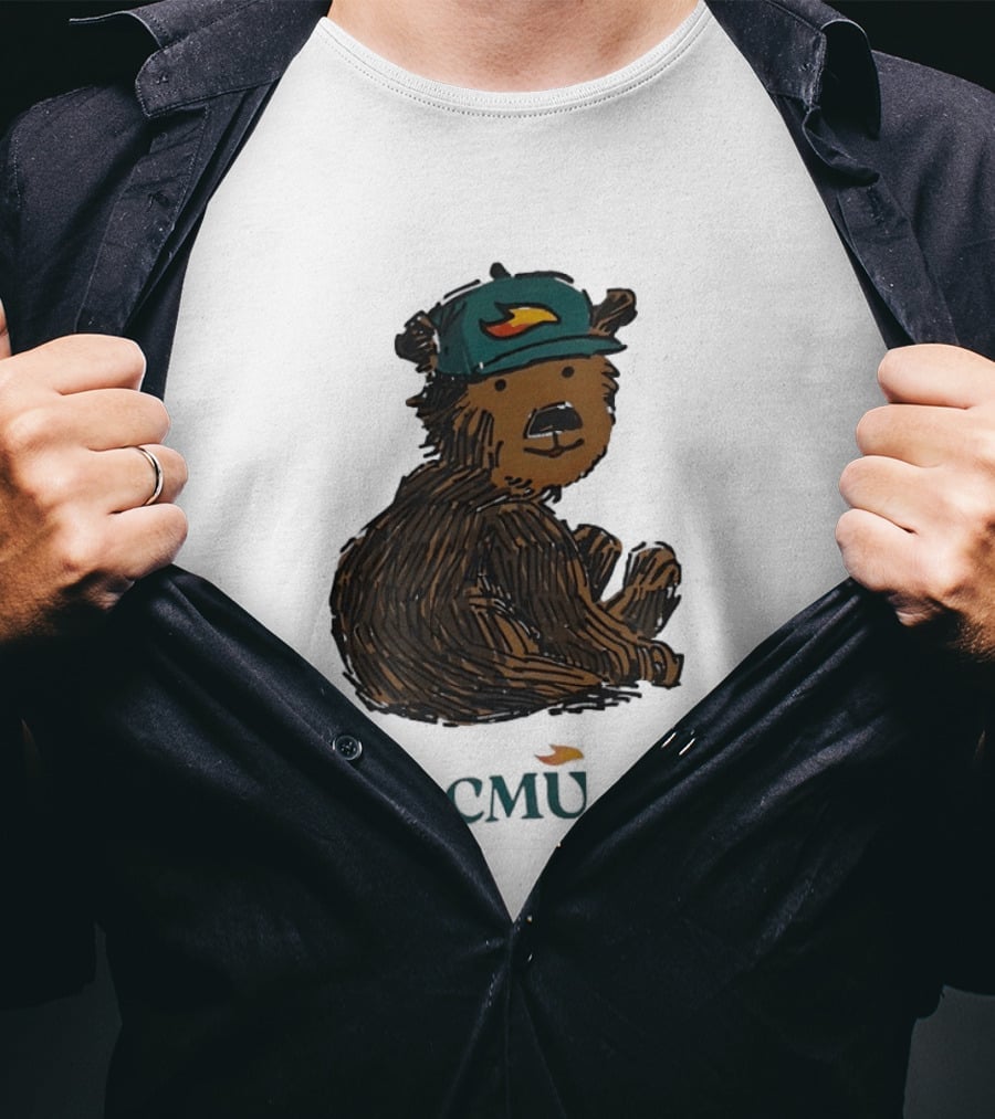 Bear Future CMU Alumni With Cap T-Shirt