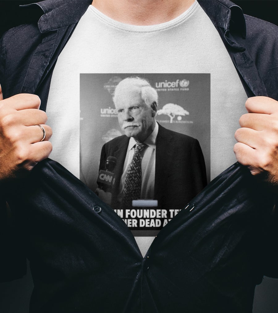CNN Founder Ted Turner Dead At 87 UNICEF Interview T-Shirt
