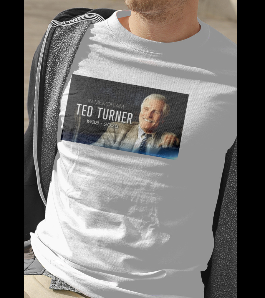 In Memoriam Ted Turner 1938 2026 T-Shirt