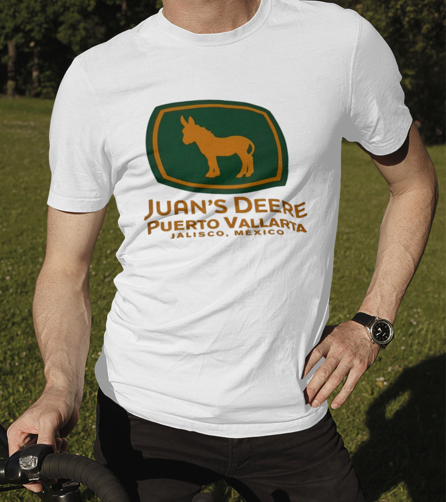 Juan's Deere Puerto Vallarta Jalisco Mexico Donkey T-Shirt