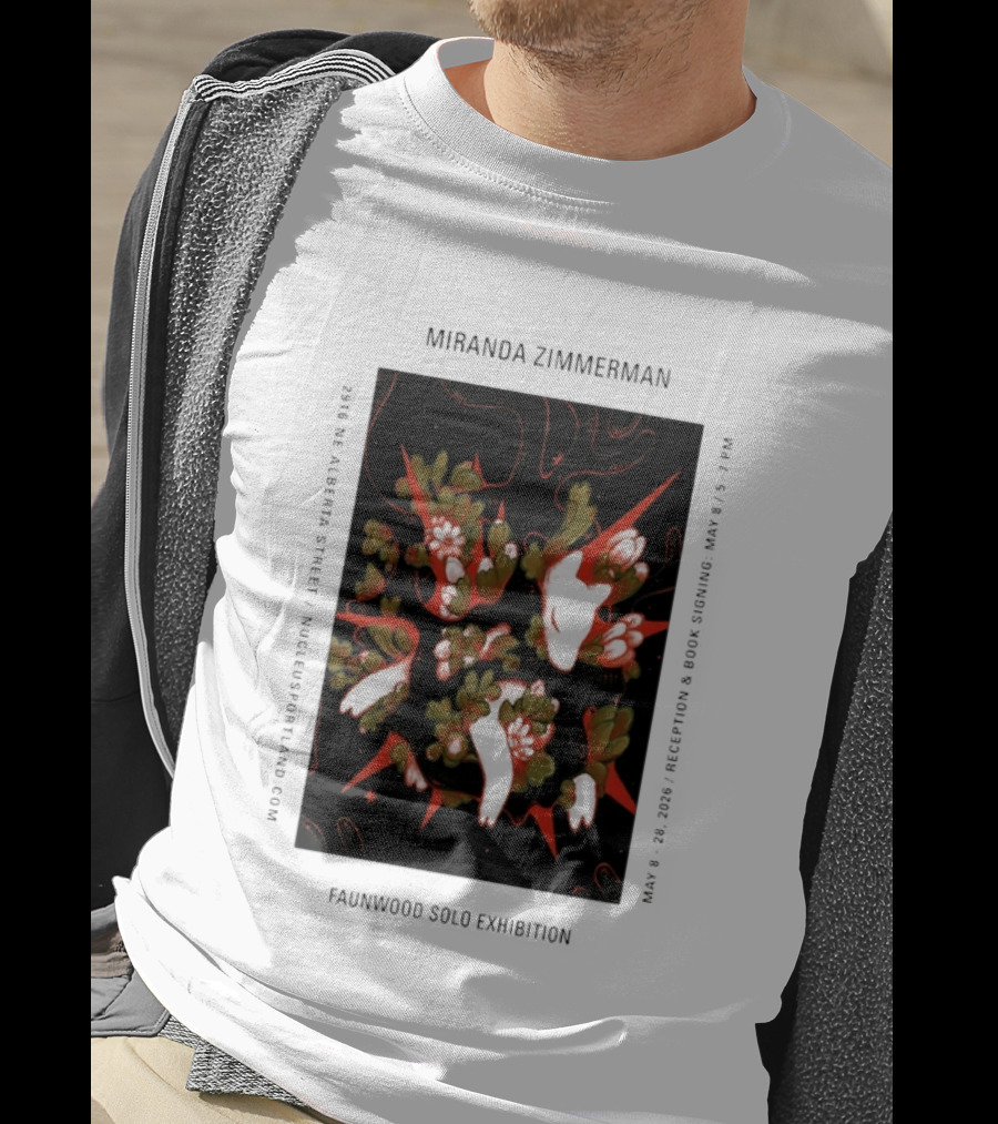Miranda Zimmerman Bayne Nucleus Portland May 8 2026 Tour Edition T-Shirt