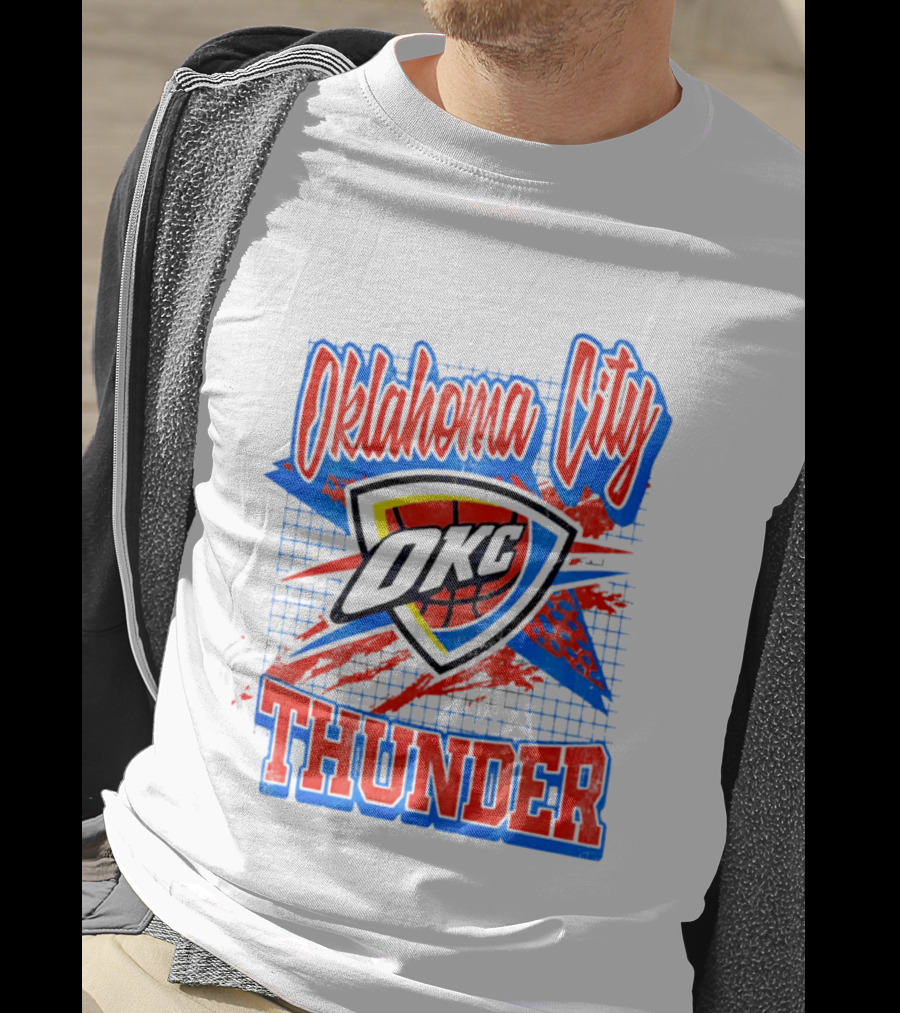 Oklahoma City Thunder OKC Vintage Hardwood Classics Vibe 2026 T-Shirt