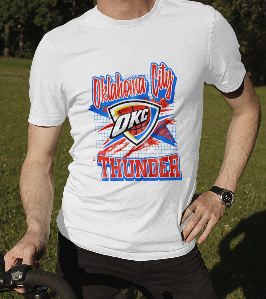 Oklahoma City Thunder OKC Vintage Hardwood Classics Vibe 2026 T-Shirt