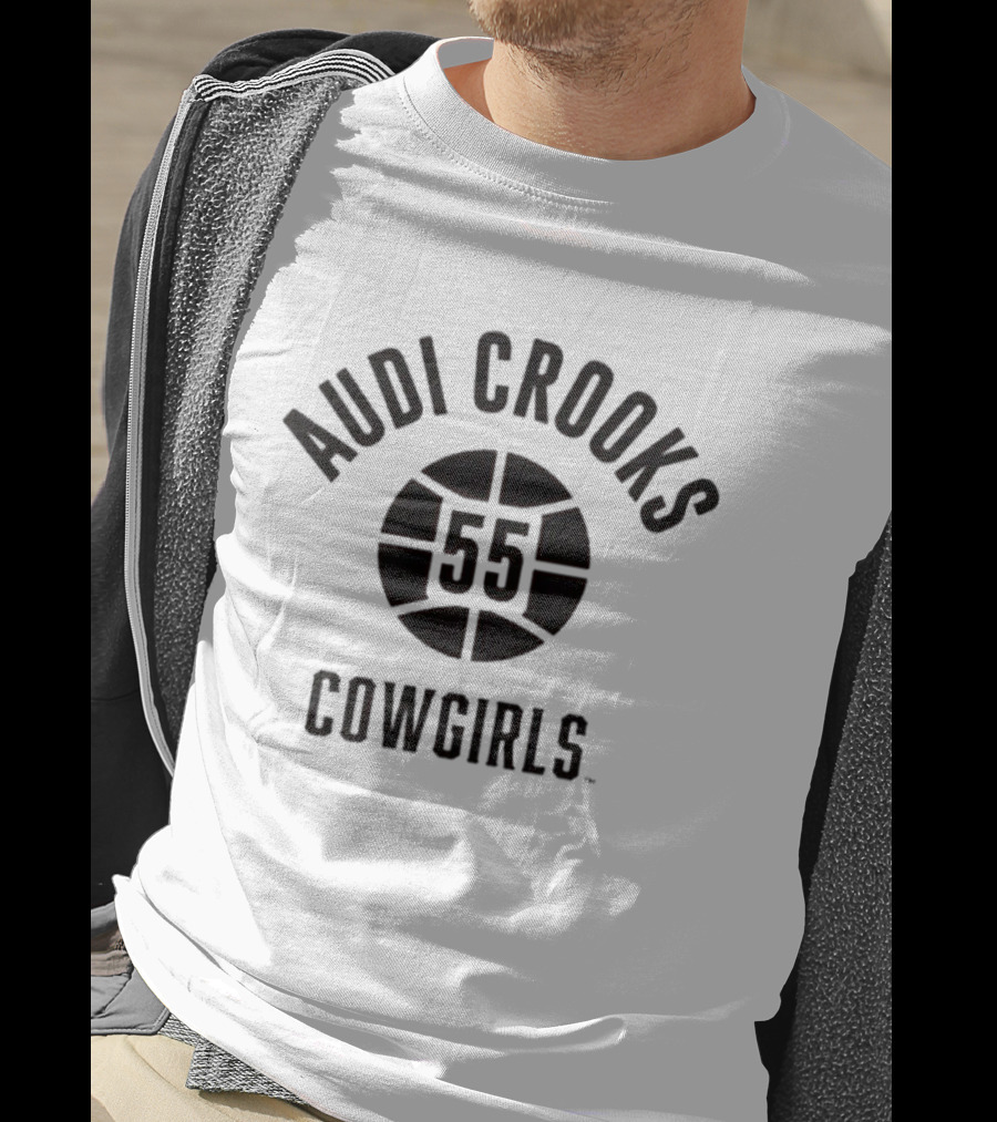 Audi Crooks 55 Cowgirls Basketball T-Shirt